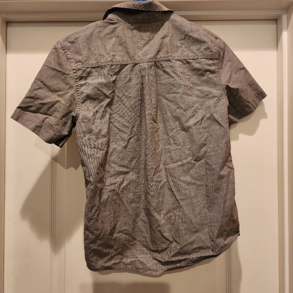 Sonoma Grey short sleeve button down shirt size L - Picture 5 of 8